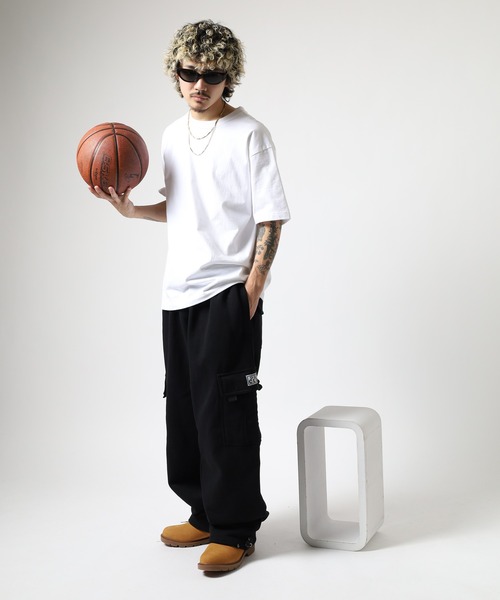 PRO CLUB （プロクラブ）の「PRO CLUB 13oz HEAVYWEIGHT CARGO SWEAT PANTS スウェットカーゴパンツ（スウェットパンツ・メンズ・グレー/ブラック/ネイビー・XL/L/M/S）」の19枚目の写真
