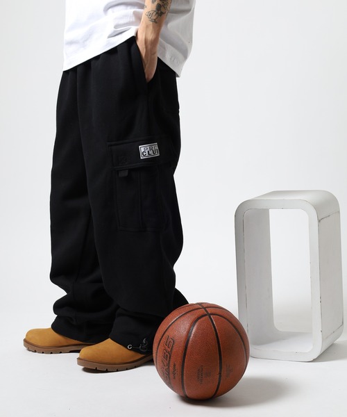 PRO CLUB （プロクラブ）の「PRO CLUB 13oz HEAVYWEIGHT CARGO SWEAT PANTS スウェットカーゴパンツ（スウェットパンツ・メンズ・グレー/ブラック/ネイビー・XL/L/M/S）」の14枚目の写真
