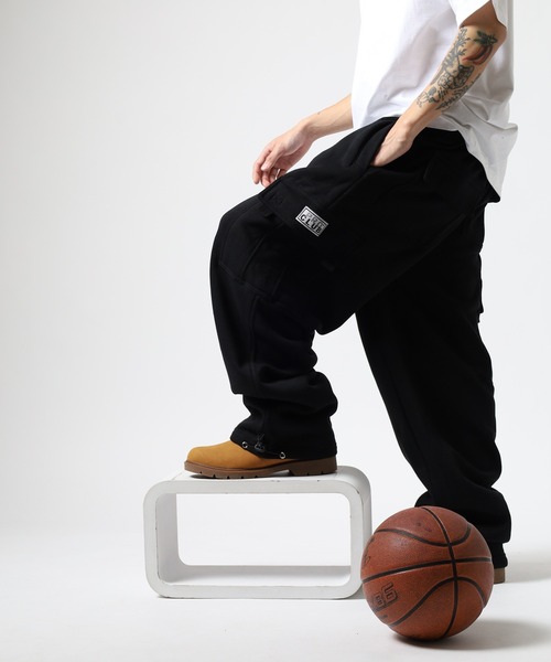 PRO CLUB （プロクラブ）の「PRO CLUB 13oz HEAVYWEIGHT CARGO SWEAT PANTS スウェットカーゴパンツ（スウェットパンツ・メンズ・グレー/ブラック/ネイビー・XL/L/M/S）」の16枚目の写真