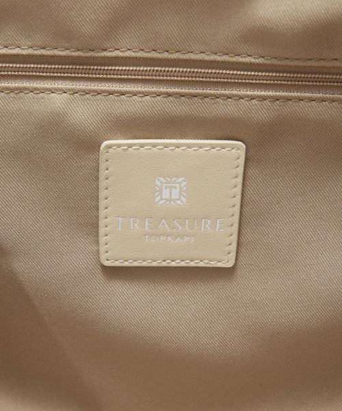 TREASURE TOPKAPI(トレジャートプカピ)の「【TREASURE TOPKAPI】ナイロン センターベルト トートバッグ A4 / 軽量 / 肩掛け(トートバッグ・レディース・トップグレー/グレイッシュベージュ/ブラック・FREE)」の15枚目の写真