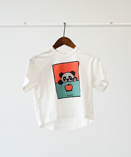 FOV(フォブ)の「FOV/フォブ F/B PANDA Tシャツ(Tシャツ/カットソー・キッズ・ピンク/ホワイト/チャコールグレー・130cm/120cm/100cm/110cm/90cm)」の18枚目の写真