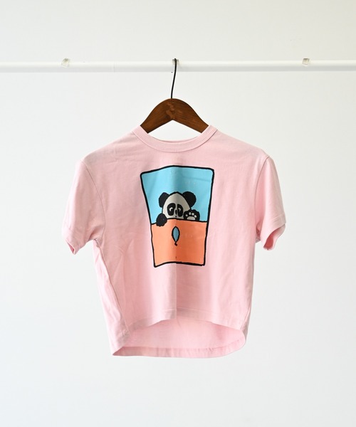 FOV(フォブ)の「FOV/フォブ F/B PANDA Tシャツ(Tシャツ/カットソー・キッズ・ピンク/ホワイト/チャコールグレー・130cm/120cm/100cm/110cm/90cm)」の19枚目の写真