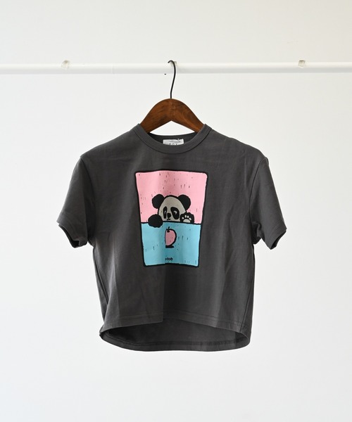 FOV(フォブ)の「FOV/フォブ F/B PANDA Tシャツ(Tシャツ/カットソー・キッズ・ピンク/ホワイト/チャコールグレー・130cm/120cm/100cm/110cm/90cm)」の20枚目の写真