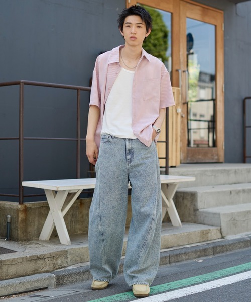 WEGO(ウィゴー)の「WEGO/【26年春夏新作】カバーフィットバルーンデニムパンツ(デニムパンツ・メンズ・ブラック系3/ライトインディゴブルー/コバルトブルー/インディゴブルー・SMALL/MEDIUM/LARGE)」の20枚目の写真