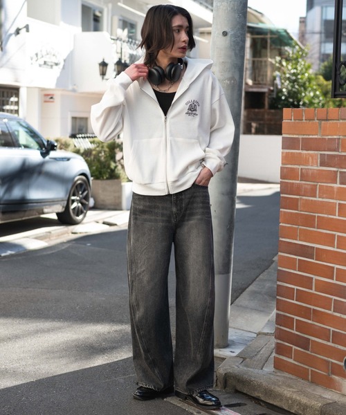 WEGO（ウィゴー）の「WEGO/【26年春夏新作】カバーフィットバルーンデニムパンツ（デニムパンツ・メンズ・ブラック系3/ライトインディゴブルー/コバルトブルー/インディゴブルー・SMALL/MEDIUM/LARGE）」の5枚目の写真