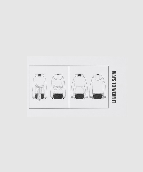 MM6 Maison Margiela(エムエムシックス メゾン マルジェラ)の「MINI ABITI(パーカー・レディース・その他1・M)」の11枚目の写真