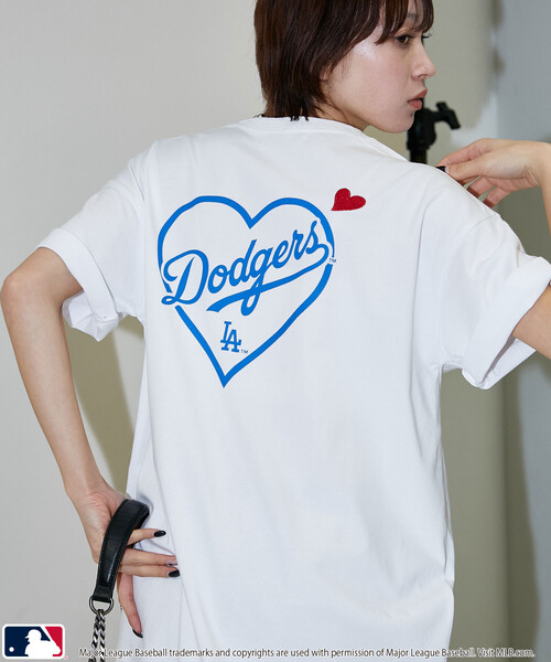 セール】PUBLUX/パブリュクス ＜機能性素材＞別注MLB バックプリント