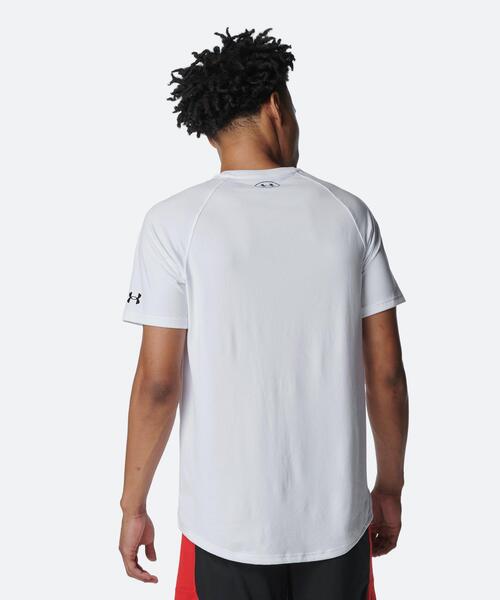 UNDER ARMOUR(アンダーアーマー)の「UAネクストジェン ショートスリーブ Tシャツ(バスケットボール/メンズ)(Tシャツ/カットソー・メンズ・ホワイト・XL/L/M/2XL/S/3XL)」の2枚目の写真