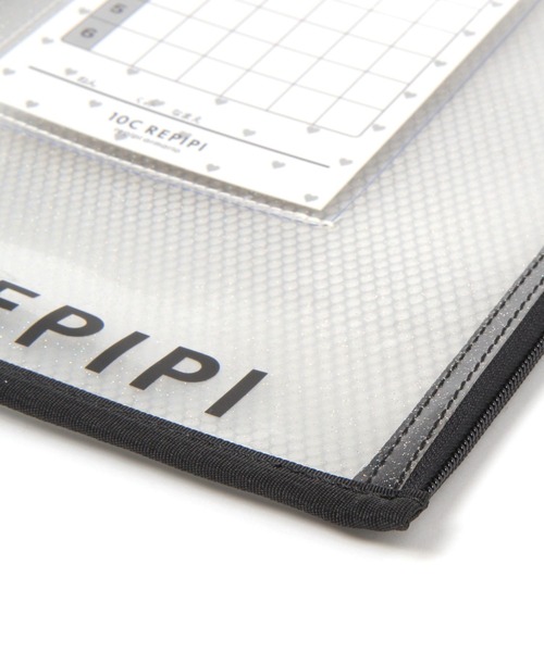 repipi armario（レピピ アルマリオ）の「【10C REPIPI】れんらくちょう袋（ポーチ・キッズ・パープル/ブルー/ブラック・ONESIZE）」の9枚目の写真