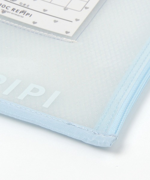 repipi armario（レピピ アルマリオ）の「【10C REPIPI】れんらくちょう袋（ポーチ・キッズ・パープル/ブルー/ブラック・ONESIZE）」の14枚目の写真