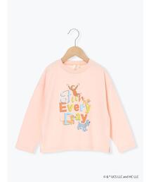 Samansa Mos2 Lagom（サマンサモスモスラーゴム）の「【おさるのジョージ】プリントロンT（Tシャツ/カットソー）」