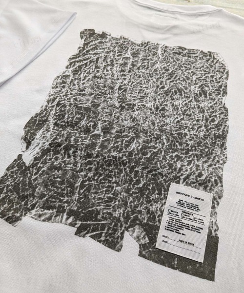 Dalfwin（ダールフィン）の「韓国ファッション HIDEプリントオーバーサイズ半袖Tシャツ（Tシャツ/カットソー・レディース・ホワイト/ブラック・FREE）」の14枚目の写真