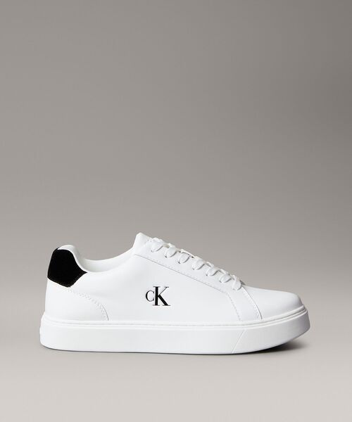 Calvin Klein(カルバン・クライン)の「クラシックレザーコートスニーカー(スニーカー・メンズ・ホワイト×ブラック・43/42/40/41)」の10枚目の写真