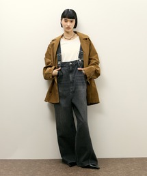 ADAM ET ROPE' | 【サステナブル】2WAYデニムサロペット(サロペット/オーバーオール)