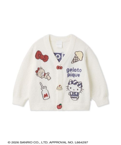 gelato pique】【KIDS】スムーズィーカーディガン（ルームウェア
