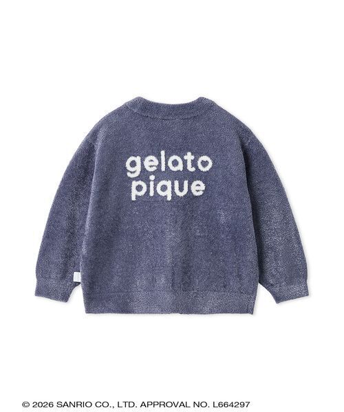 gelato pique】【KIDS】スムーズィーカーディガン（ルームウェア