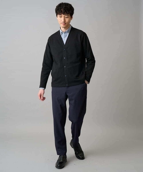 a.v.v（アーヴェヴェ）の「【イージーケア/洗濯機で洗える/毛玉になりにくい/ストレッチ】アムンゼンストレッチセミルーズパンツ（その他パンツ・メンズ・ベージュ/ネイビー・48/46/50）」の10枚目の写真