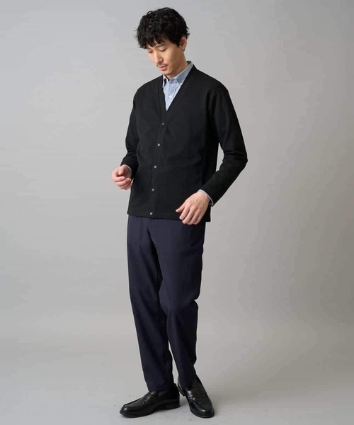 a.v.v（アーヴェヴェ）の「【イージーケア/洗濯機で洗える/毛玉になりにくい/ストレッチ】アムンゼンストレッチセミルーズパンツ（その他パンツ・メンズ・ベージュ/ネイビー・48/46/50）」の11枚目の写真