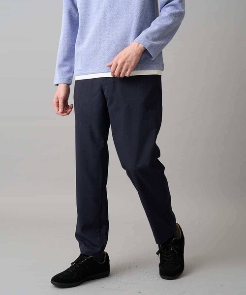 a.v.v（アーヴェヴェ）の「【イージーケア/洗濯機で洗える/毛玉になりにくい/ストレッチ】アムンゼンストレッチセミルーズパンツ（その他パンツ・メンズ・ベージュ/ネイビー・48/46/50）」の19枚目の写真