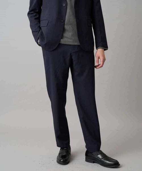 a.v.v（アーヴェヴェ）の「【イージーケア/洗濯機で洗える/毛玉になりにくい/ストレッチ】アムンゼンストレッチセミルーズパンツ（その他パンツ・メンズ・ベージュ/ネイビー・48/46/50）」の21枚目の写真