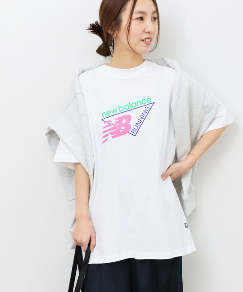 NEW BALANCE（ニューバランス）の「《WEB限定》【NEW BALANCE/ニューバランス】トライロゴTシャツ（Tシャツ/カットソー・レディース・ホワイト・SMALL）」の17枚目の写真