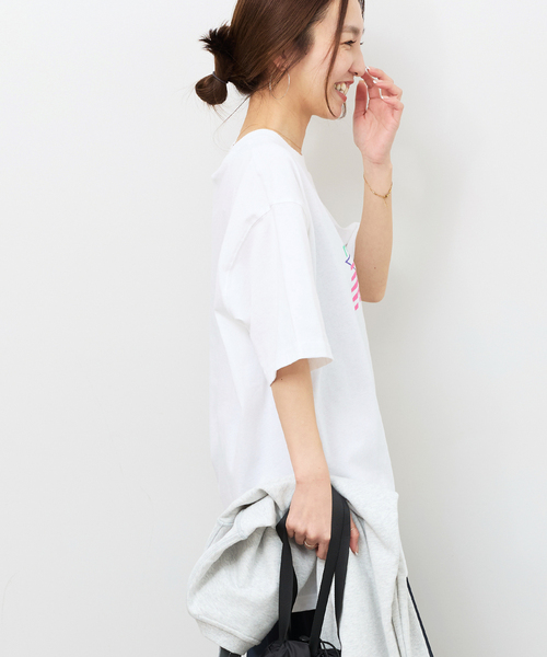 NEW BALANCE（ニューバランス）の「《WEB限定》【NEW BALANCE/ニューバランス】トライロゴTシャツ（Tシャツ/カットソー・レディース・ホワイト・SMALL）」の14枚目の写真