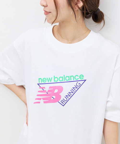 NEW BALANCE（ニューバランス）の「《WEB限定》【NEW BALANCE/ニューバランス】トライロゴTシャツ（Tシャツ/カットソー・レディース・ホワイト・SMALL）」の12枚目の写真