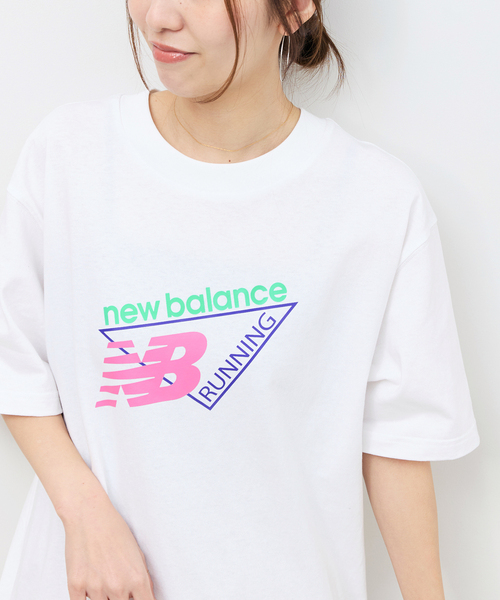 NEW BALANCE（ニューバランス）の「《WEB限定》【NEW BALANCE/ニューバランス】トライロゴTシャツ（Tシャツ/カットソー・レディース・ホワイト・SMALL）」の11枚目の写真
