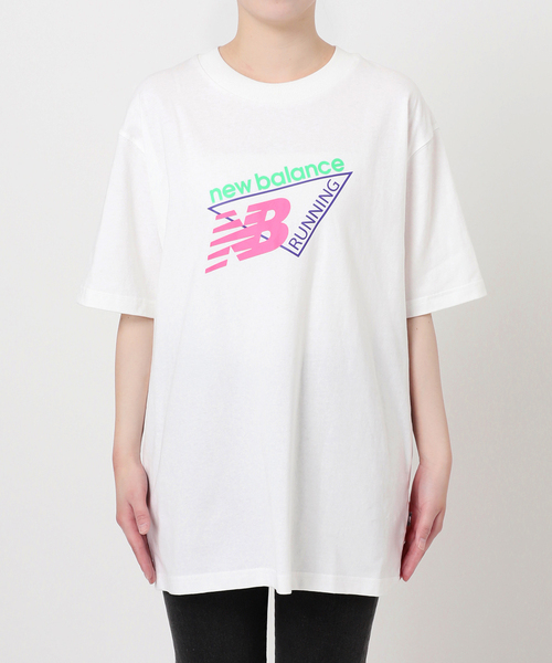 NEW BALANCE（ニューバランス）の「《WEB限定》【NEW BALANCE/ニューバランス】トライロゴTシャツ（Tシャツ/カットソー・レディース・ホワイト・SMALL）」の10枚目の写真