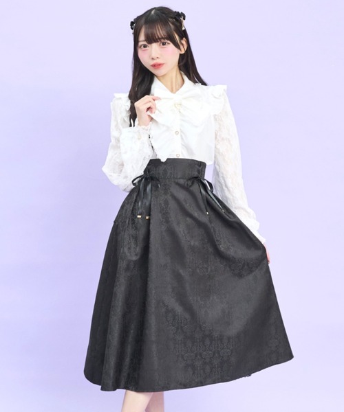 Secret Honey(シークレットハニー)の「バッスルミディスカート(スカート・レディース・ブラック系その他/ブラック・MEDIUM)」の7枚目の写真