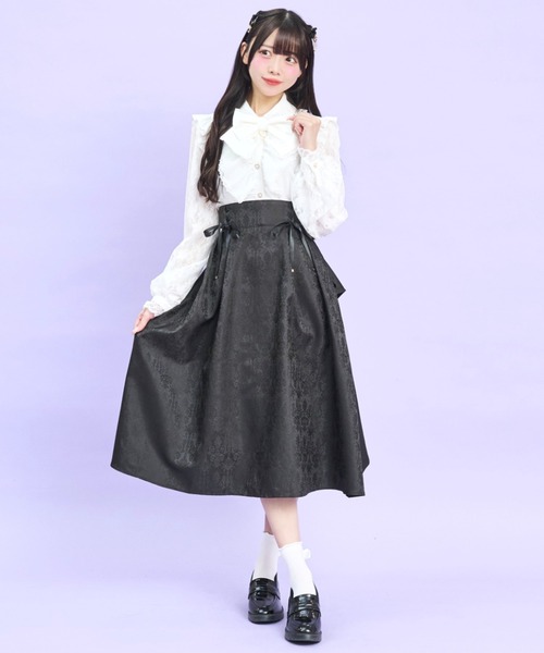 Secret Honey(シークレットハニー)の「バッスルミディスカート(スカート・レディース・ブラック系その他/ブラック・MEDIUM)」の6枚目の写真