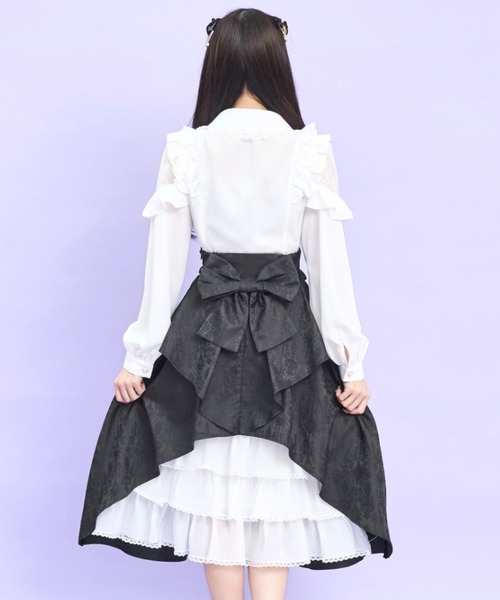 Secret Honey(シークレットハニー)の「バッスルミディスカート(スカート・レディース・ブラック系その他/ブラック・MEDIUM)」の5枚目の写真
