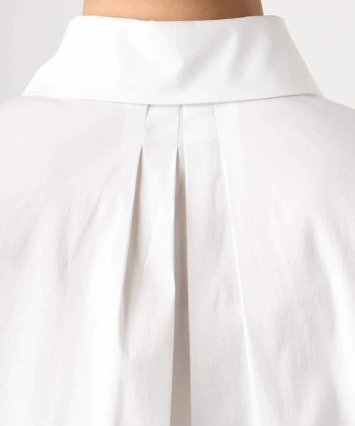 MICHEL KLEIN(ミッシェル・クラン)の「ハイパワーストレッチ ブロードシャツ(シャツ/ブラウス・レディース・ホワイト・38)」の10枚目の写真