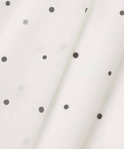 ANAYI（アナイ）の「オーガンジードットプリントプリーツ スカート（スカート・レディース・ホワイト/ブラック/ピンクベージュ・38/36/34）」の22枚目の写真