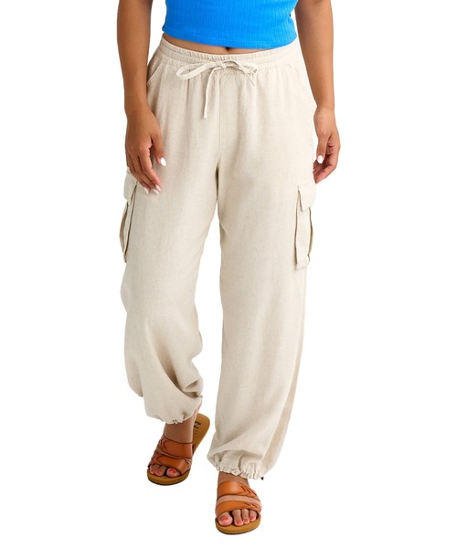 BILLABONG(ビラボン)の「BILLABONG ウィメンズ CARGO LONG PANTS ロングパンツ 【2026年春夏モデル】(その他パンツ・レディース・オフホワイト/ナチュラル/ライトブルー/マスタード・LARGE/MEDIUM)」の3枚目の写真