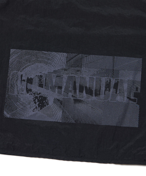 NOMANUAL（NOMANUAL）の「GRAPHIC NYLON VEST - BLACK（ベスト・レディース・その他・MEDIUM/LARGE/SMALL）」の8枚目の写真