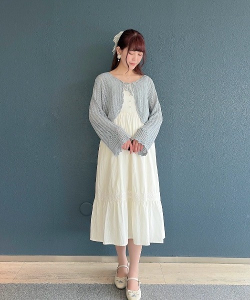 掻き編みニットのポンポンサークルクッション♡ホワイト単品♡北欧インテリア♡春夏 ポコポコシリーズ｜東京インテリア お部屋を彩る冬のインテリア2025