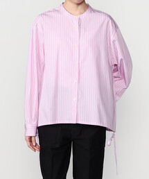 nicholson&nicholson（ニコルソンアンドニコルソン）の「nicholson & nicholson | 〈別注〉ドローストリングブラウス WOMEN（シャツ/ブラウス）」