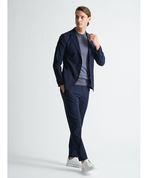 AOURE(アウール)の「MALPENSA AIR SETUP PANTS(スラックス・メンズ・ネイビー/ライトグレー/ミント・MEDIUM/SMALL/X-LARGE/LARGE)」の7枚目の写真