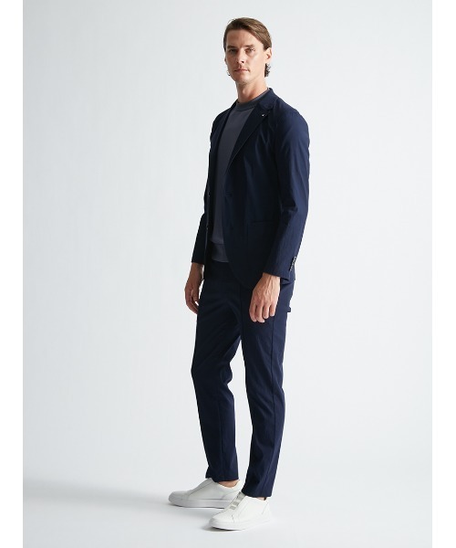 AOURE(アウール)の「MALPENSA AIR SETUP PANTS(スラックス・メンズ・ネイビー/ライトグレー/ミント・MEDIUM/SMALL/X-LARGE/LARGE)」の8枚目の写真