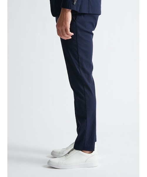 AOURE(アウール)の「MALPENSA AIR SETUP PANTS(スラックス・メンズ・ネイビー/ライトグレー/ミント・MEDIUM/SMALL/X-LARGE/LARGE)」の12枚目の写真
