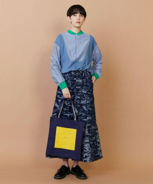 FRAPBOIS（フラボア）の「ロゴトート（トートバッグ・レディース・サックスブルー/パープル/ネイビー・FREE）」の10枚目の写真