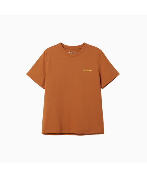 MENASOO(ミナス)の「Sorona No Rush T Shirt (Basic Fit)(Tシャツ/カットソー・レディース・オレンジ/ホワイト/ブラック・S/2XL/L)」の3枚目の写真