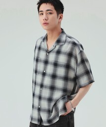 【6/18値下げ】シアー オンブレー シャツ（ユニセックス）