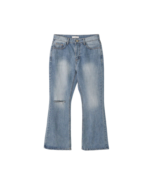 Kijun(キジュン)の「Single Cut Flared Jeans Blue(デニムパンツ・レディース・その他・SMALL/MEDIUM)」の11枚目の写真