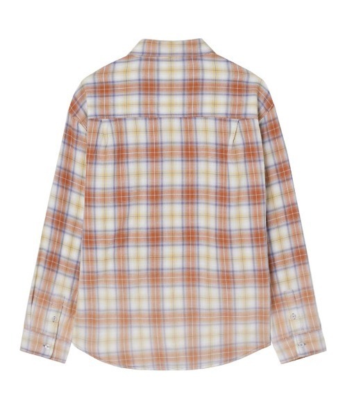 Guess（ゲス）の「MEN'S Woven L/Slv Shirt 長袖シャツ（シャツ/ブラウス・メンズ・ネイビー/オレンジ・MEDIUM/LARGE/X-LARGE/ONE SIZE）」の8枚目の写真