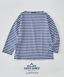 EDIFICE（エディフィス）の「SAINT JAMES (セントジェームス) 別注 ウエッソン ルーズ ボーダー（Tシャツ/カットソー）」
