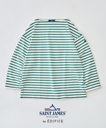 EDIFICE（エディフィス）の「SAINT JAMES (セントジェームス) 別注 ウエッソン ルーズ ボーダー（Tシャツ/カットソー）」