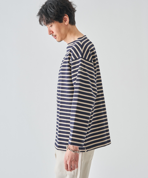 新品　セントジェームス　ウェッソン　ルーズ　Tシャツ　ボーダー　T3 ネイビー SAINT JAMES（セントジェームス） tシャツ 別注 ウエッソン ルーズ