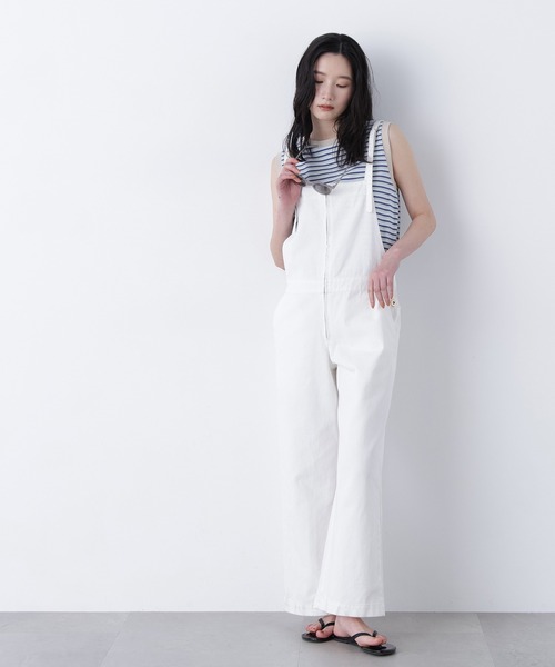 N.（N. Natural Beauty Basic）（エヌエヌナチュラルビューティーベーシック）の「【STAR＆STRIPE】ノースリーブボーダーカットソー（タンクトップ・レディース・ブルー系その他2/ブラウン系その他/ピンク系その他2・FREE）」の14枚目の写真